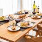 陽の光を浴びて豪華ランチ・・・